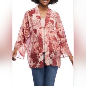 Wonderly Women's Large/XL Swimwear Coverup/Kimono NWT